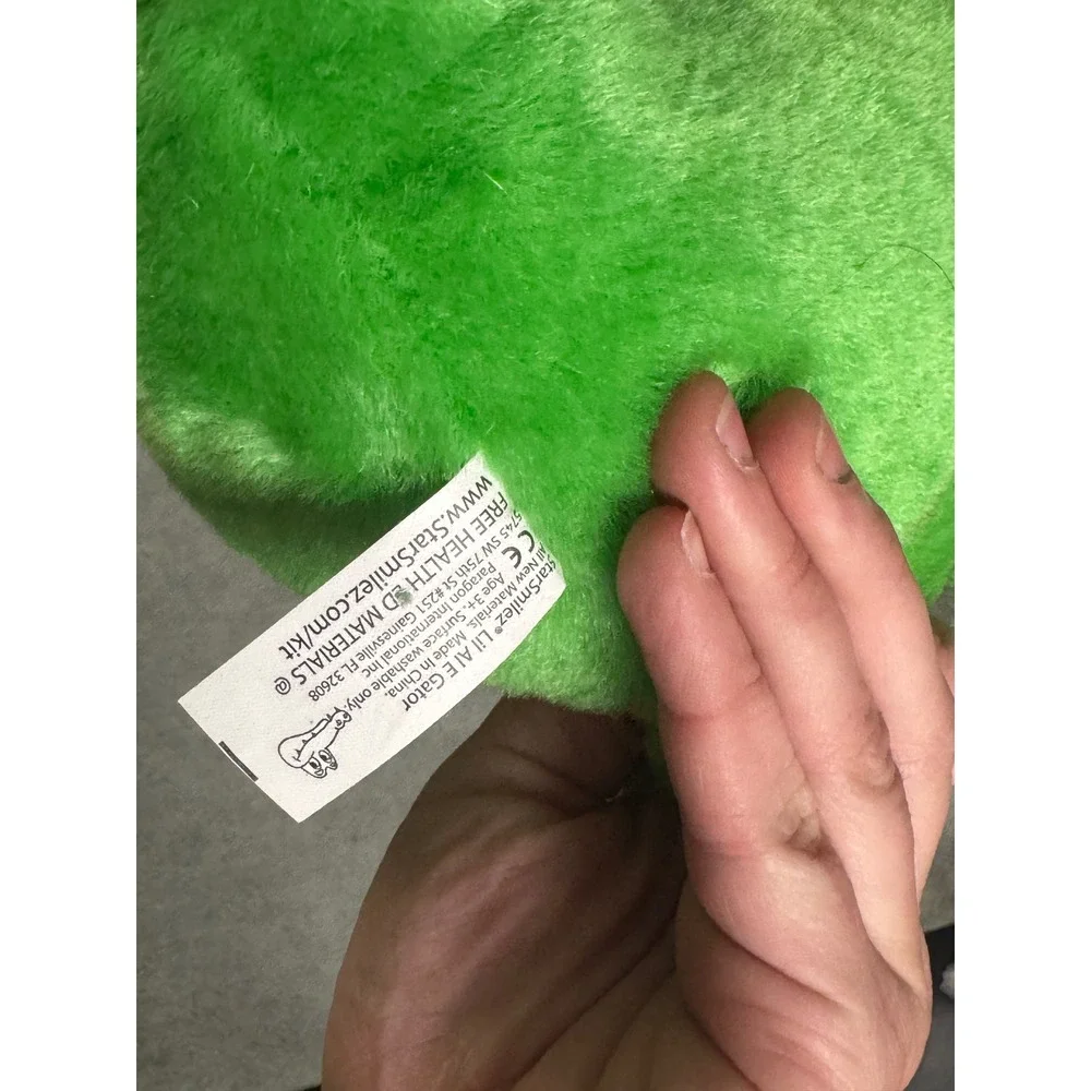 StarSmilez Lil Al E Gator Dental Education Plush Alligator Puppet Green 10 inch